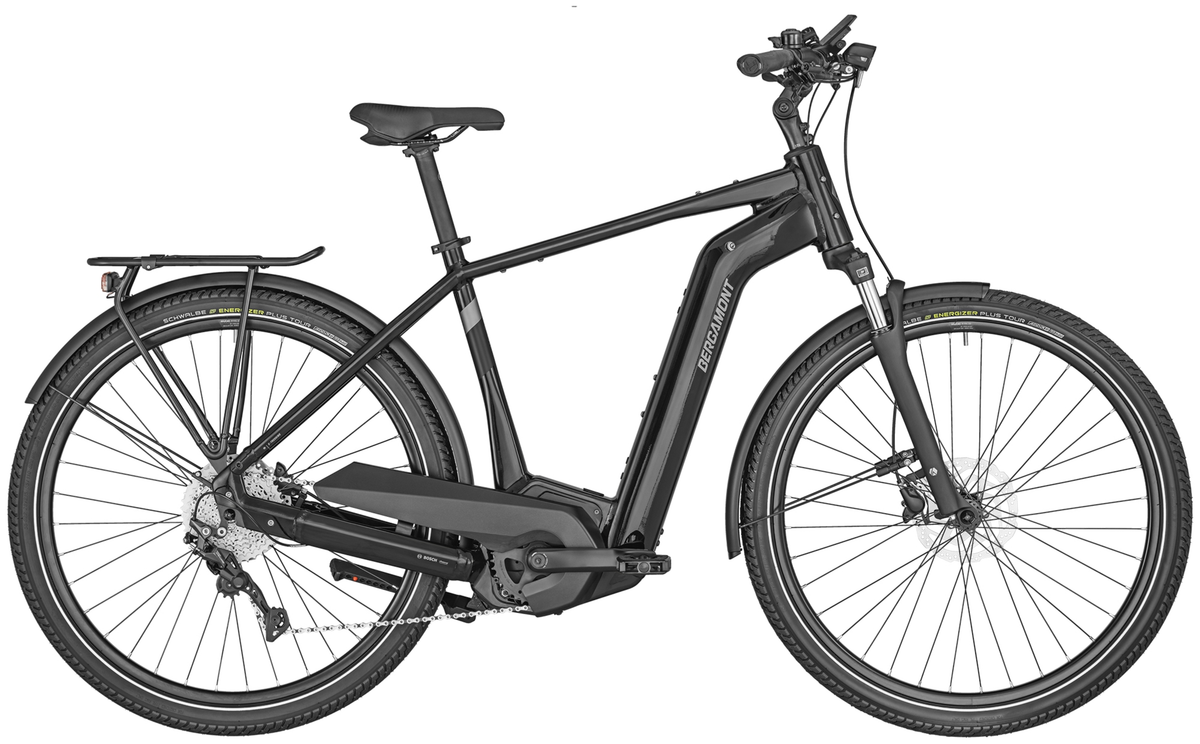Bergamont E-Horizon Edition 6 Gent Diamant shiny black