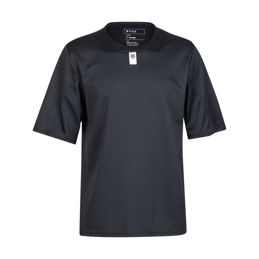 Fox YTH Defend SS Jersey Black