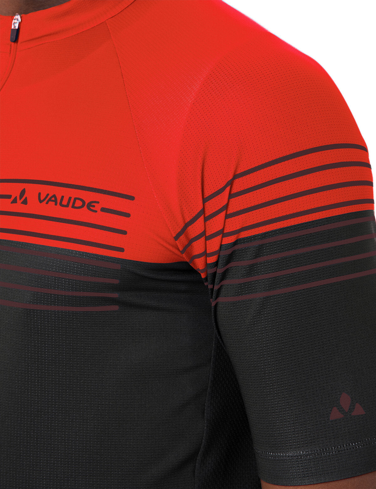 VAUDE Men's Posta HZ Tricot II glowing red