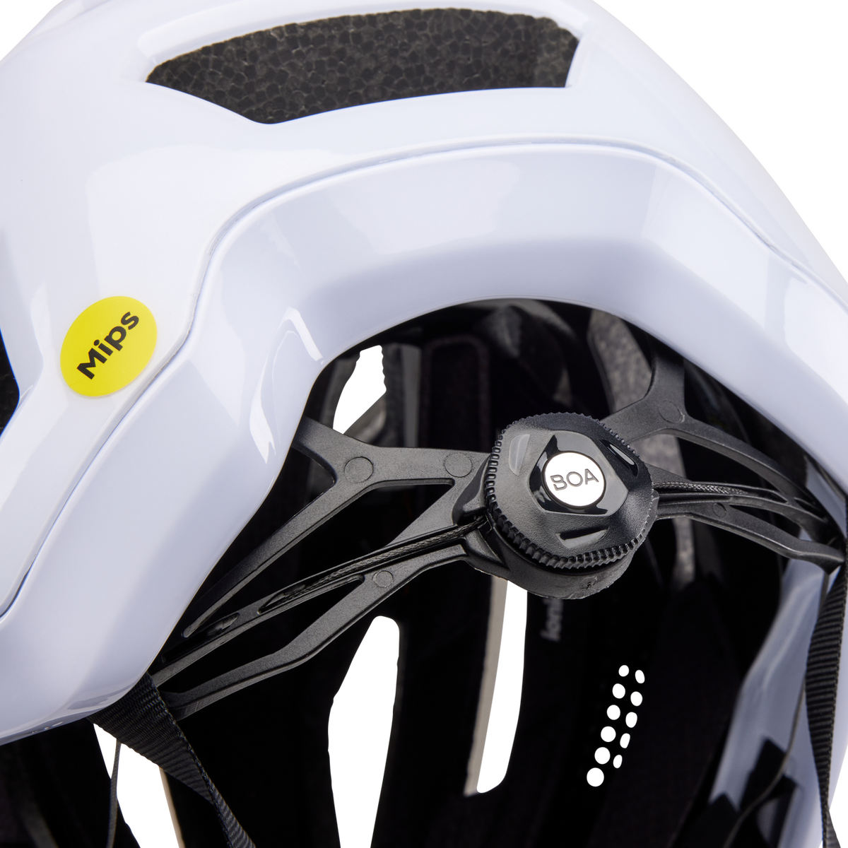Fox Crossframe Pro Quest MTB-Helm White