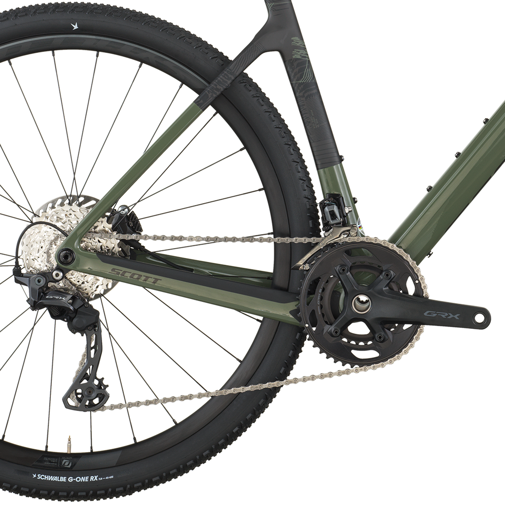 Scott Addict Gravel 40 wenge green (2026)