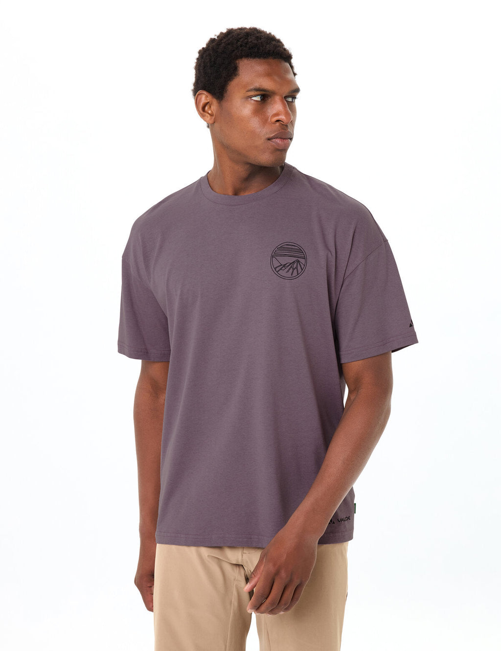 VAUDE Men's Cyclist Casual Shirt purple ash