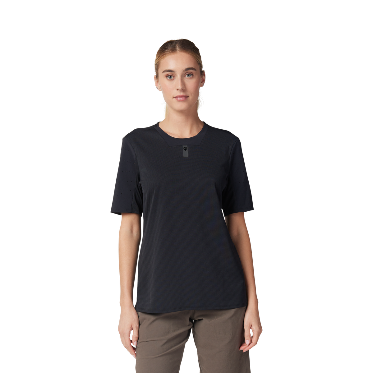 Fox W Defend SS Jersey Black