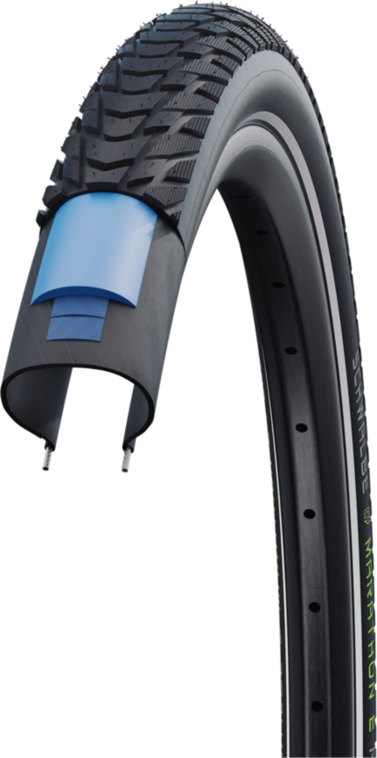 Schwalbe Marathon E-Plus | Performance Line | DualGuard Black+Reflex