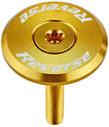Reverse Steuersatzkappe gold