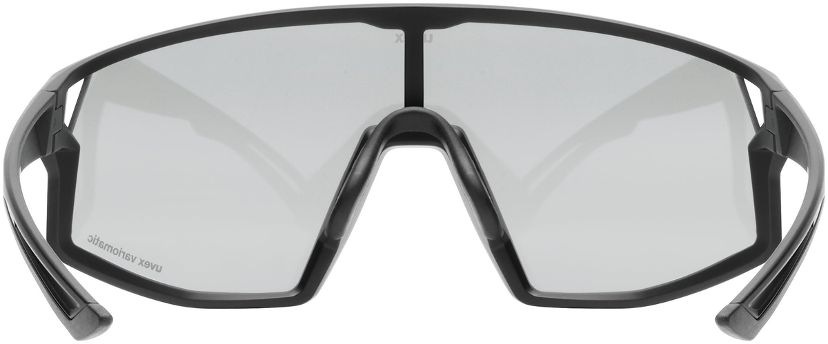 uvex Skyryse V Radbrille Black Matt / Lightmirror Silver