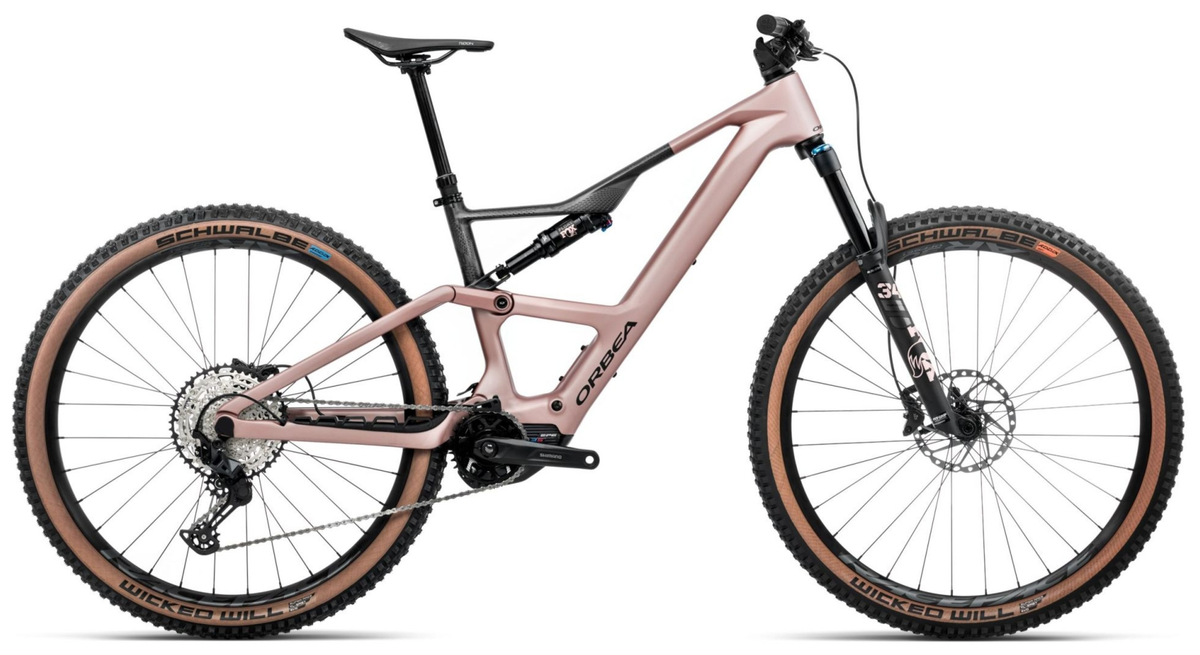 Orbea RISE SL M20 630W Desert Rose - Carbon Raw (Matt)