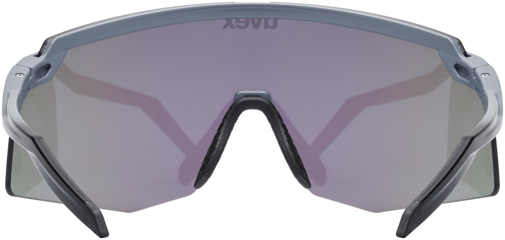 uvex Pace Stage Radbrille Grey Matt / Mirror Green