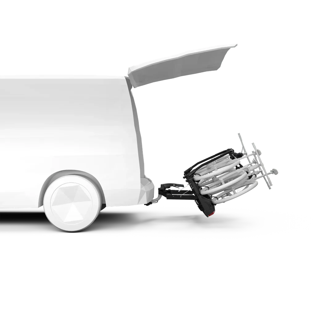 Thule VeloSpace 3 Kupplungsträger 3 Räder schwarz