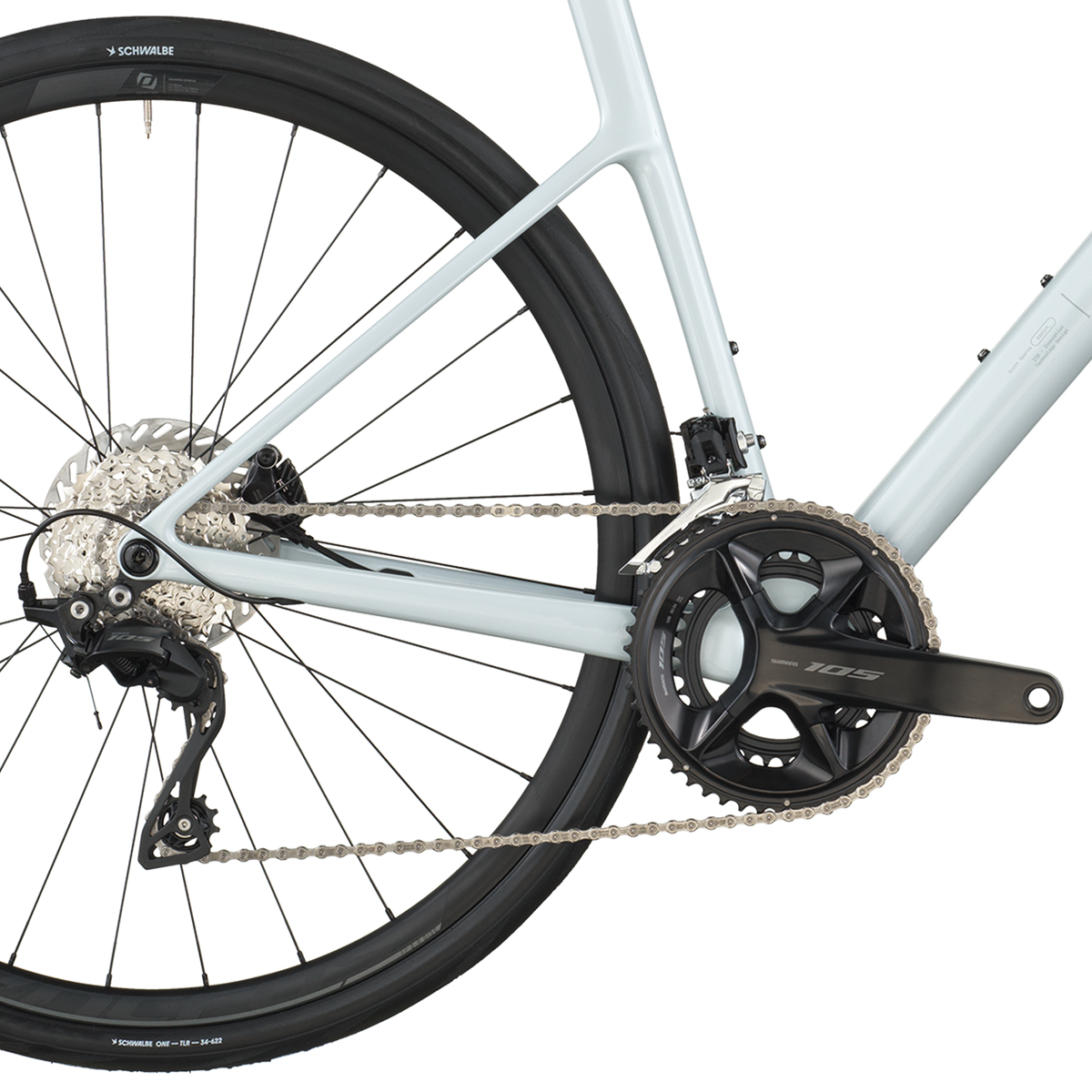 Scott Addict 50 cumulus white (2026)