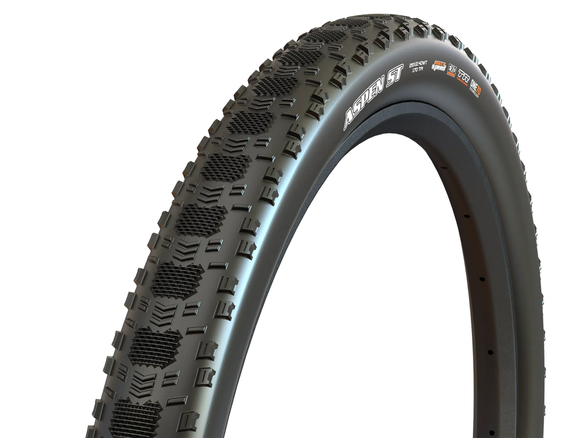 Maxxis Aspen ST Reifen 29" EXO Protection, TR Tubeless Ready, MaxxSpeed, Wide Trail Cassing (WT) schwarz