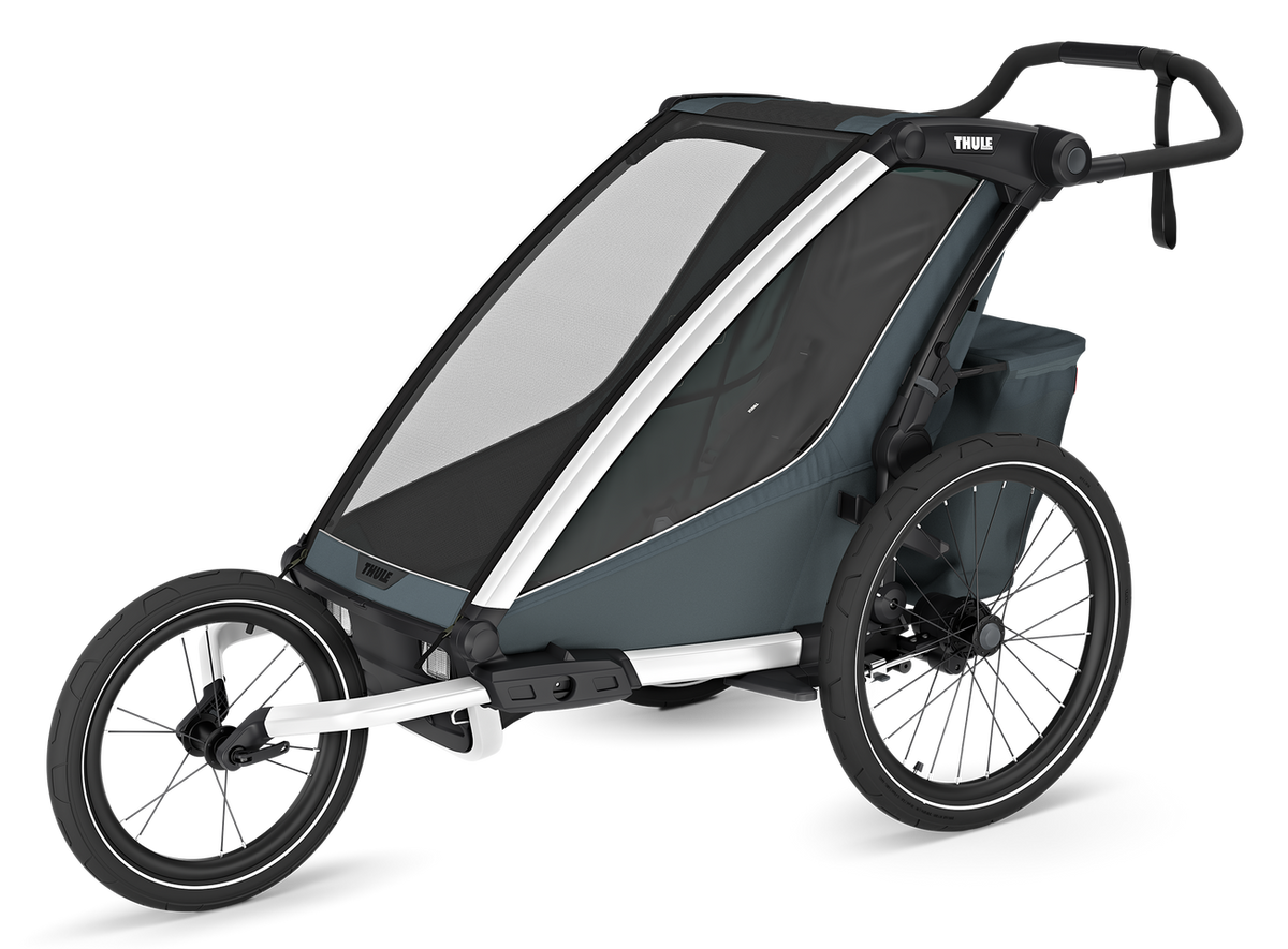 Thule Chariot 2 Jogger Kit Single schwarz/silber