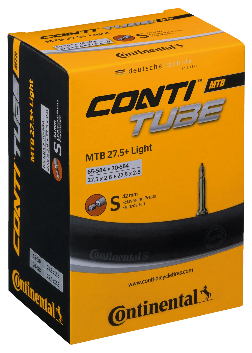 Continental MTB 27,5+" Light Schlauch SV