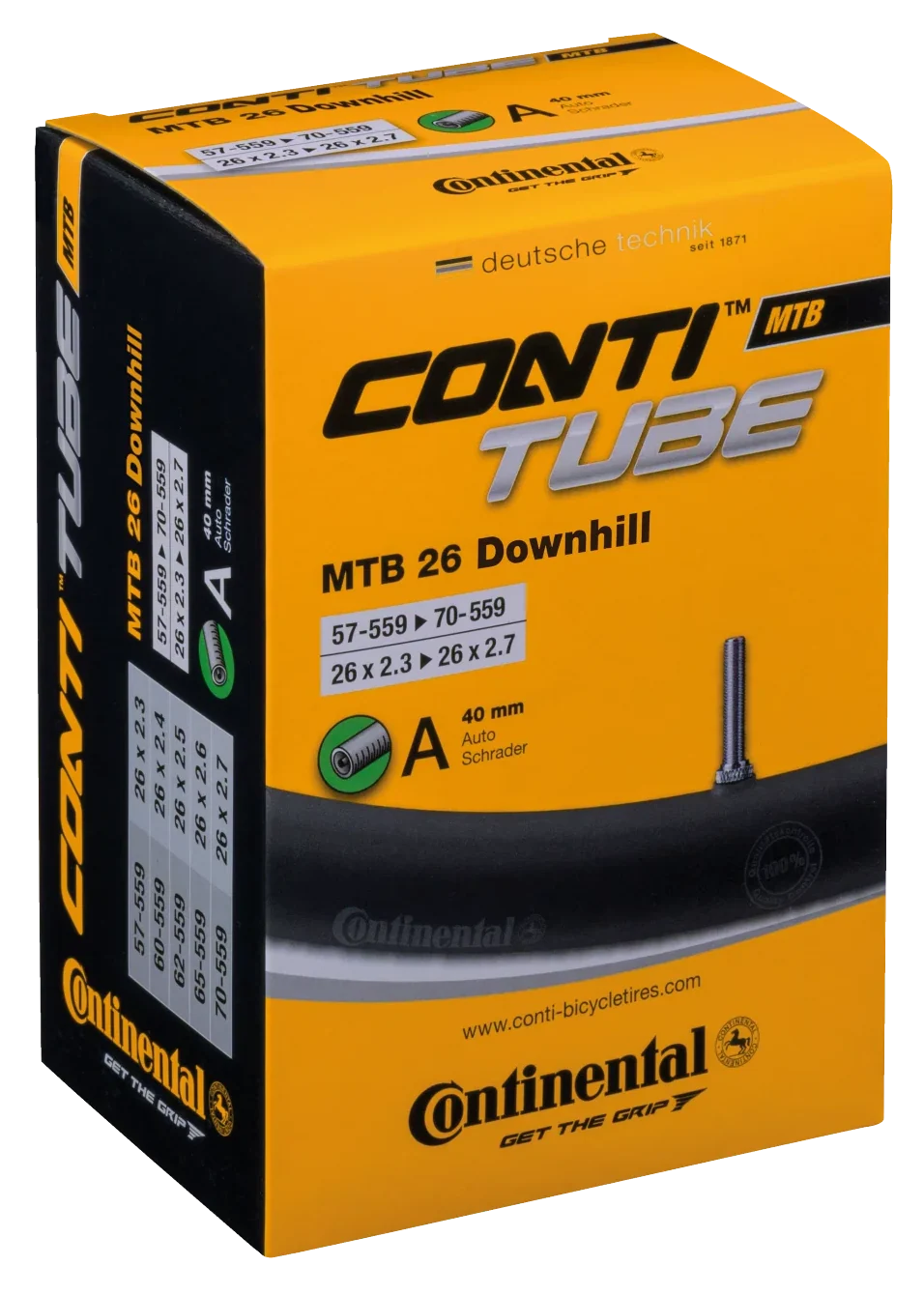 Continental MTB Downhill 26" Schlauch 57/70-559