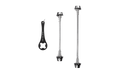 RFR Spannachsen - Set mit Diebstahlschutz