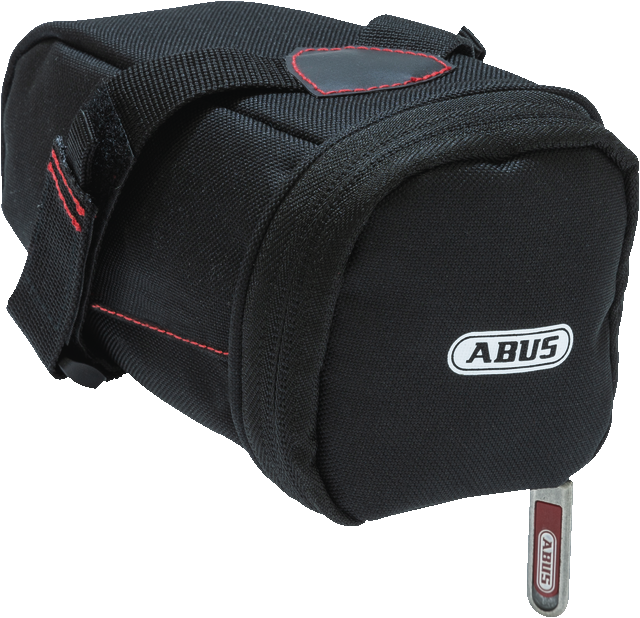 ABUS IvyTex Rah­men­schlosskette ACH IVY 6KS/100 schwarz + Tasche ST5950