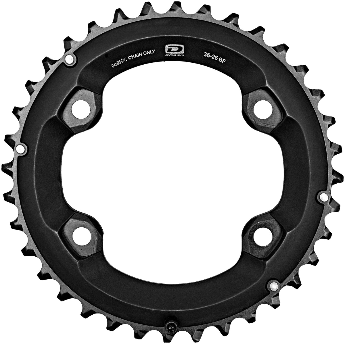 Shimano Deore FC-M6000-2 Kettenblatt 10-fach BF schwarz