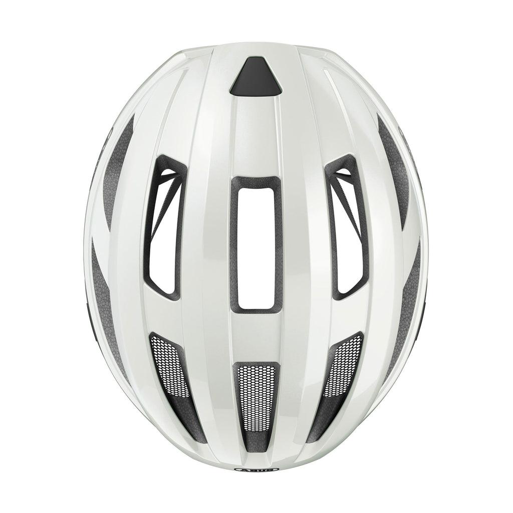 Abus Fahrradhelm Macator pearl white