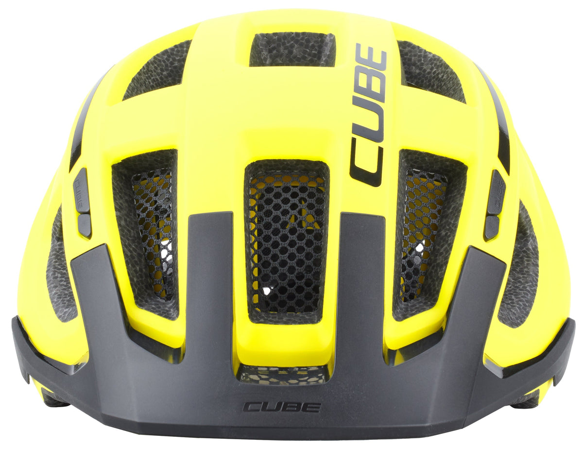 CUBE Helm FLEET yellow