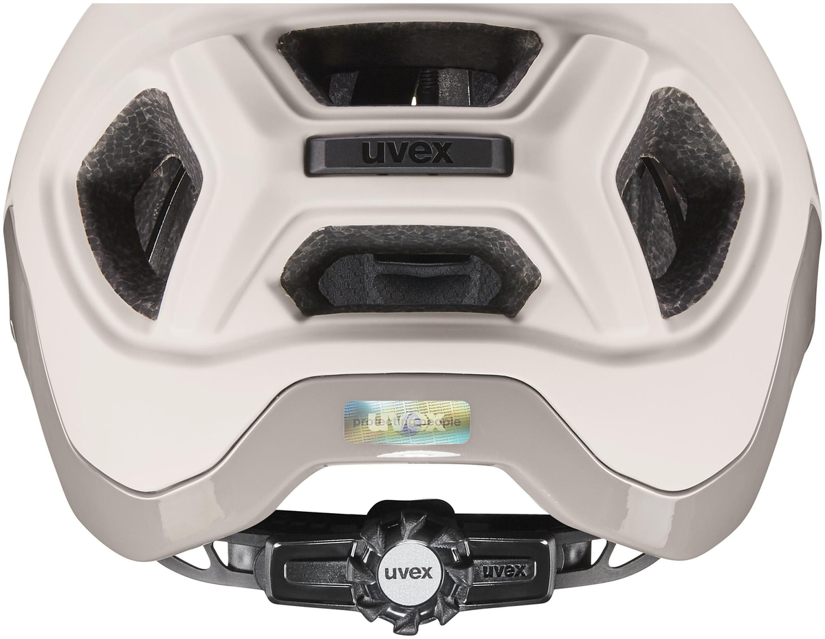 uvex React MTB-Helm Warm Grey Matt