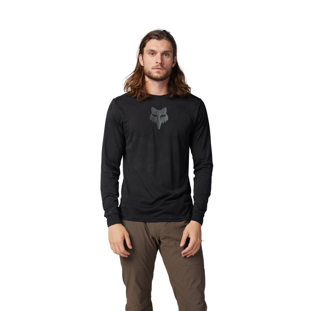 Fox Ranger Tru Dri LS Jersey Black